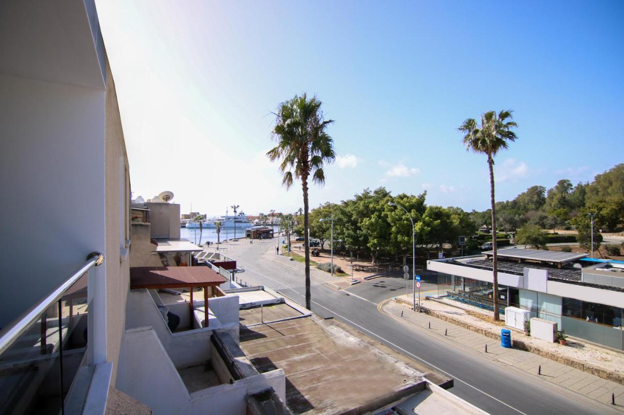 Ferienwohnung Phaedrus Living - Seaside Executive Flat Harbour 202 Paphos Exterior foto